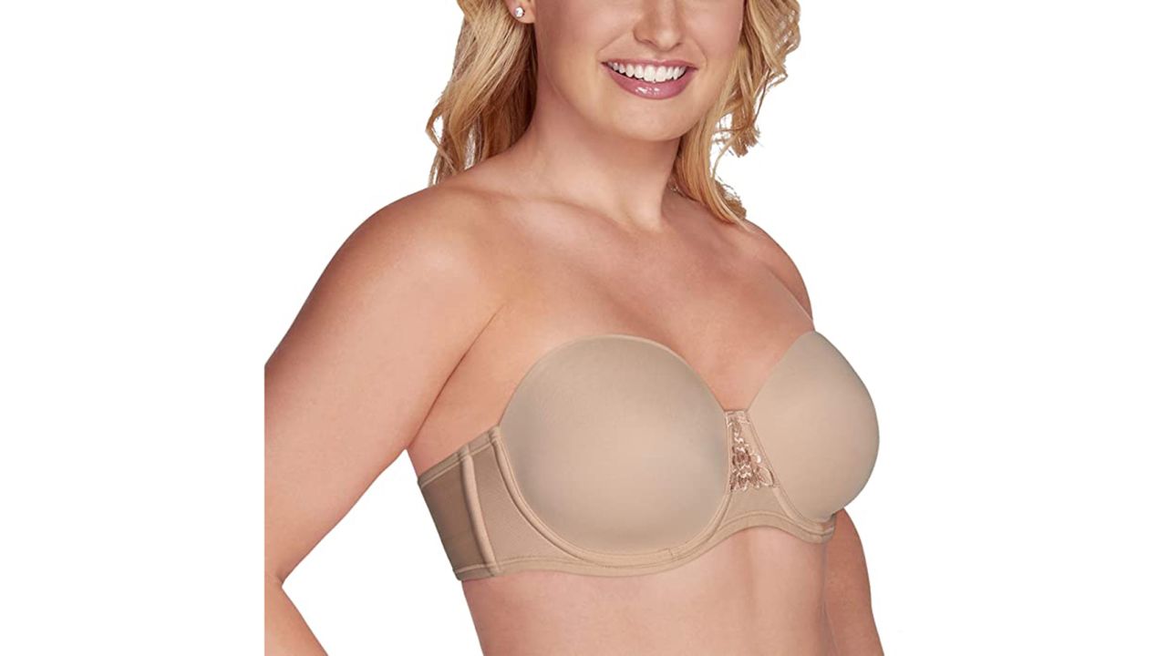Bras Front Closure Womens Beauty Back Smoothing Strapless Bra