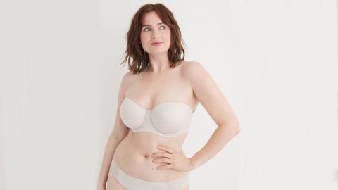 Aerie Real Sunnie Strapless Lightly Lined Bra