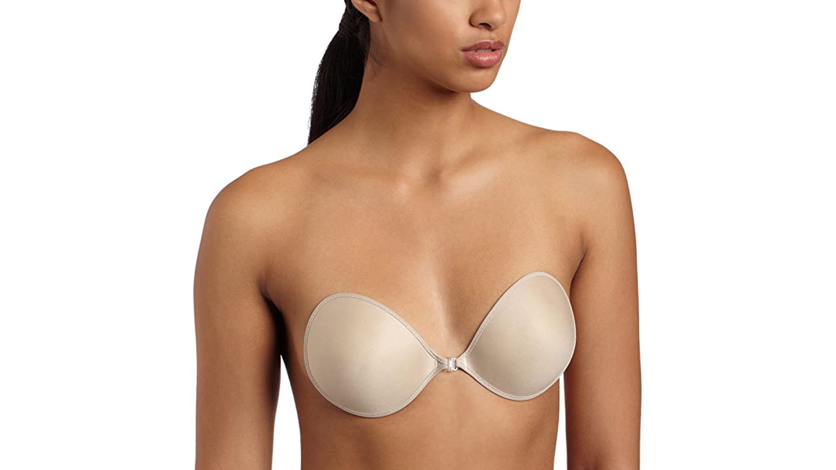 Premium AI Image  Isolated of Strapless Bras Flexible Fabric Spandex  Adjustable Straps on White Blank Clean Fashion