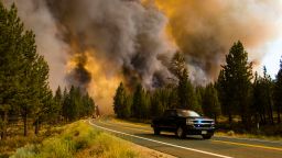 The Tamarack fire in California continues to burn through more than 21,000 acres and is currently 0% contained after being sparked by a lightning strike.