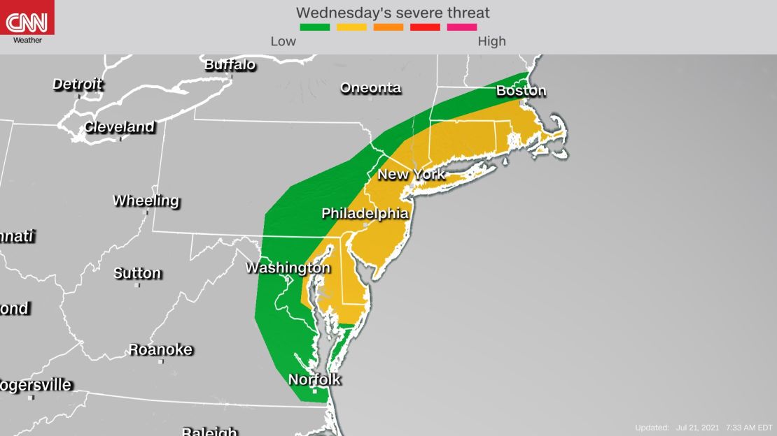 severe weather outlook 0721