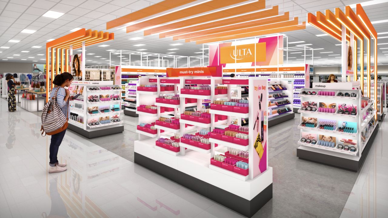 Target is set to open the first of its Ulta Beauty mini shops inside of its stores in August.