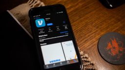 The Venmo app on a mobile phone arranged in Dobbs Ferry, New York, U.S., on Saturday, Feb. 13, 2021. PayPal Holdings Inc. demonstrated new versions of PayPal and Venmo wallets that are rolling out in the second quarter. Photographer: Tiffany Hagler-Geard/Bloomberg via Getty Images