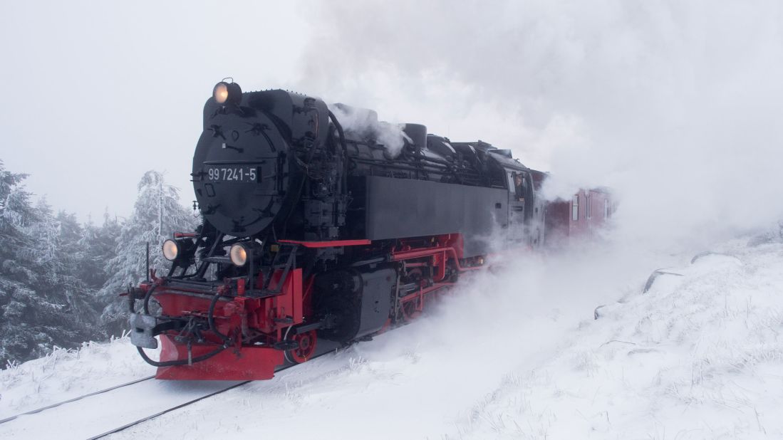 <strong>Snow, steam, speed: </strong>The Harzer Schmalspurbahnen -- Harz Narrow Gauge Railways -- is one of the few rail services in the world still operating regular timetabled steam trains throughout the year.