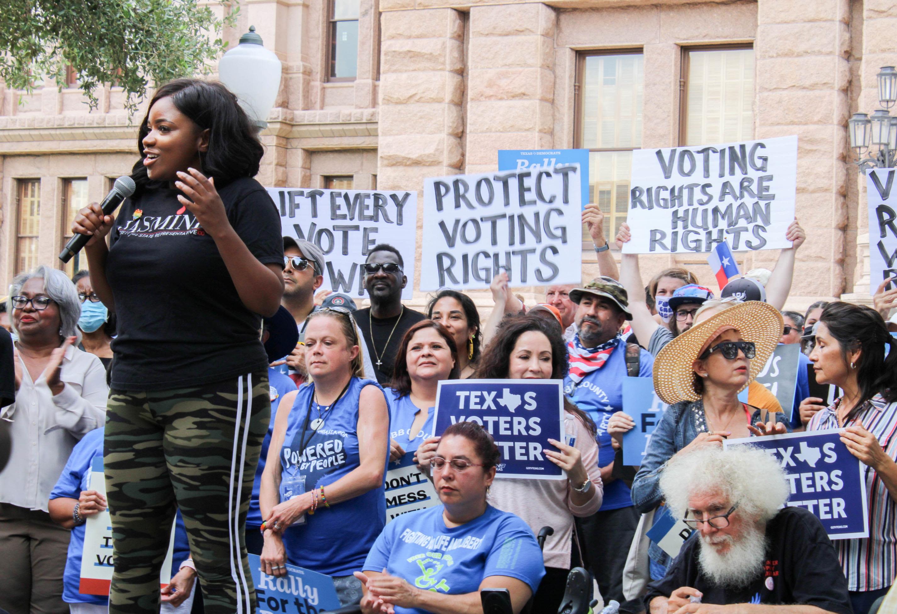 Why Texas's lone Rep. Jasmine Crockett: Black freshman Democrat refuses to  give up on the fight for voting rights | CNN