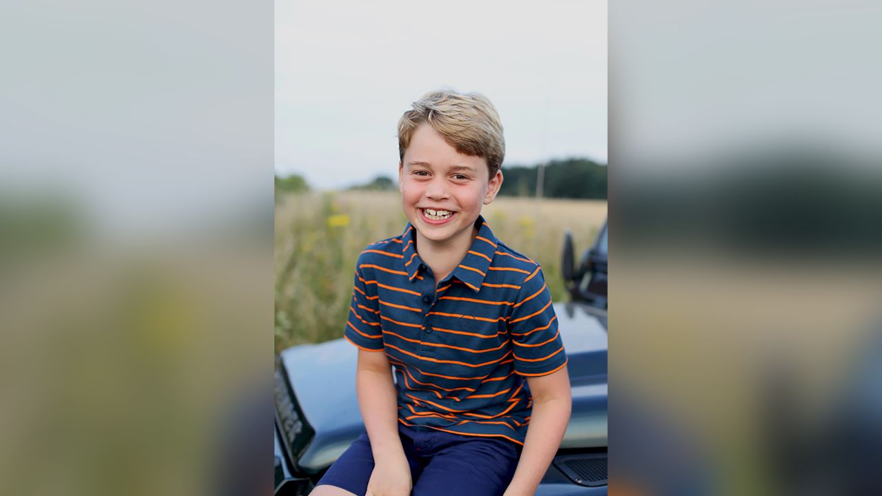 The photograph to mark Prince George's 8th birthday was taken by his mother.