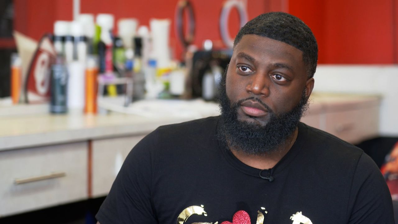 Robert Taylor has opened up his Las Vegas barbershops as vaccine clinics on the weekends. 