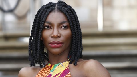 Michaela Coel, here at an event in London in 2019, has joined the cast of the "Black Panther" sequel.