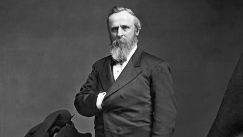 President Rutherford B. Hayes pulled federal troops who were helping support Reconstruction efforts in the South.