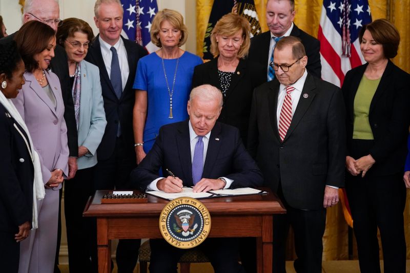 Biden Signs Crime Victims Fund Replenishment Bill | CNN Politics