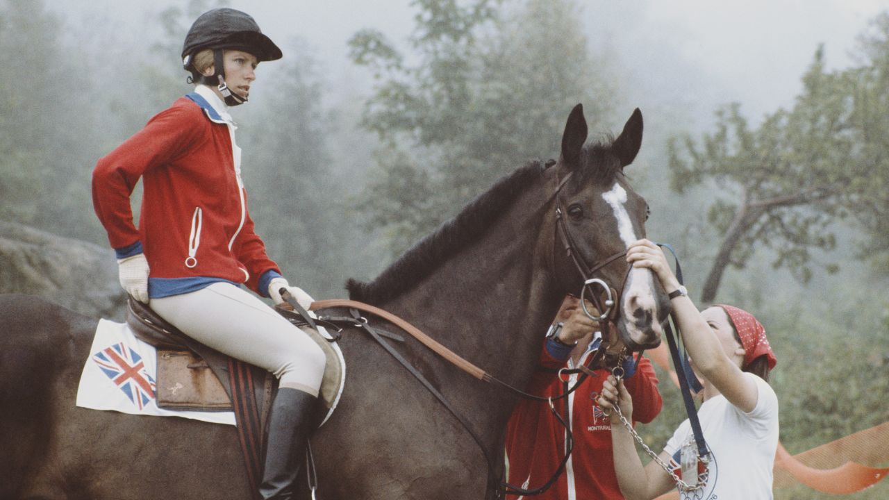 Princess Anne is one of two British royal family members to have competed at an Olympic Games -- the other being her daughter, Zara.