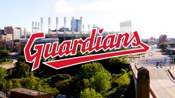 The Cleveland Guardians name will officially be adopted starting next season. 