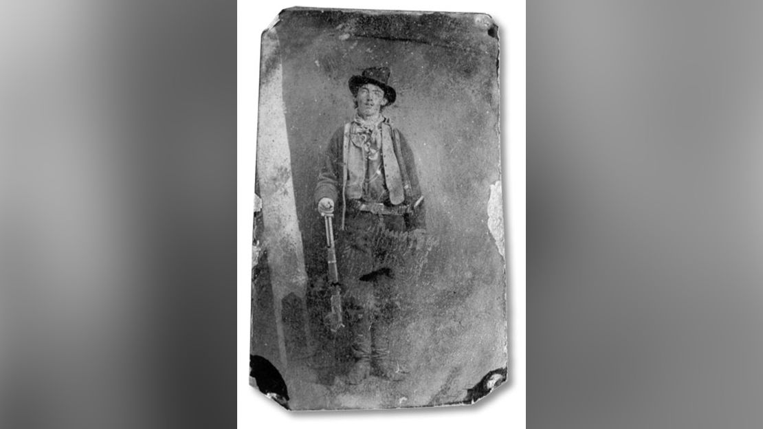 Billy the Kid, pictured here, was born on September 17, 1859 and died on July 14, 1881.