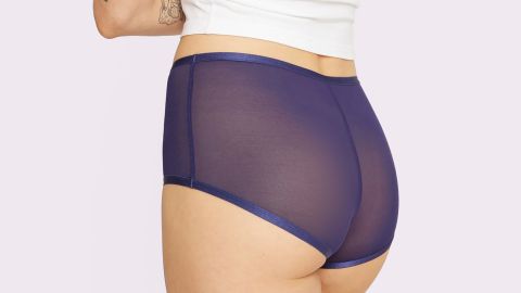 Silky Mesh High-Rise Short