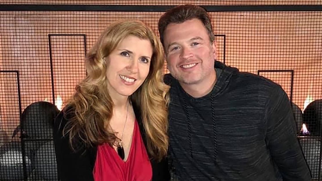 Brian Schmidt, pictured with his wife, Lesley, said he plans to pass along the sound credit card advice his dad gave him when his own son goes off to college.