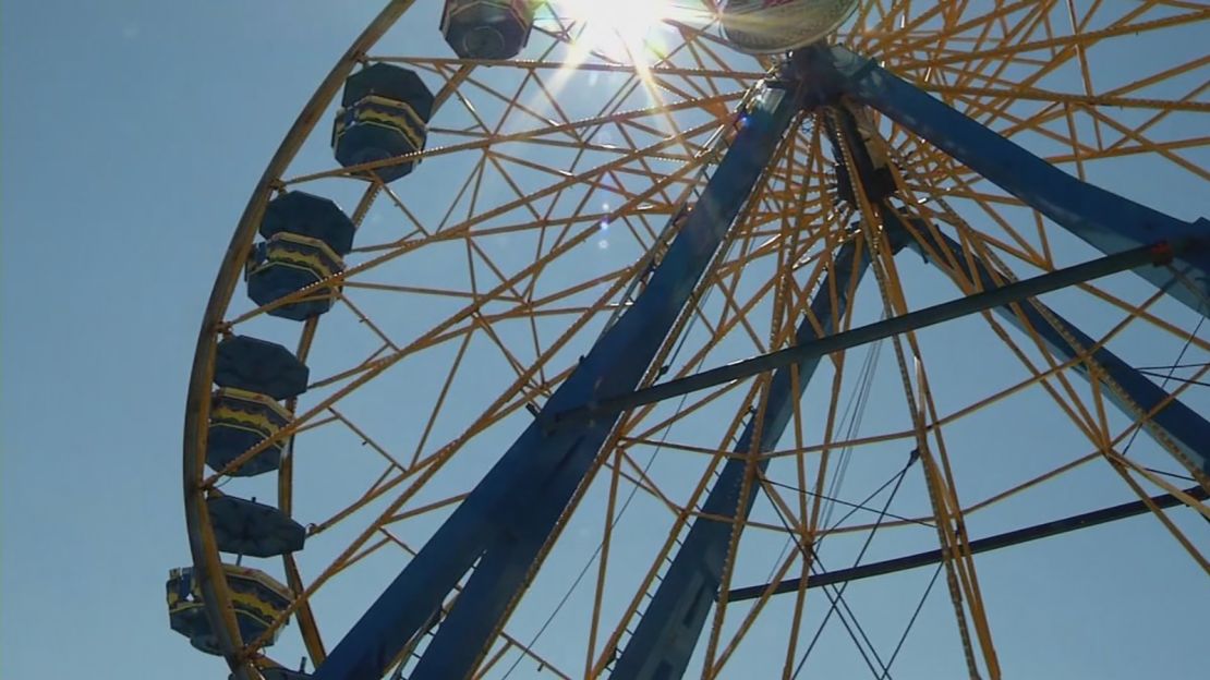 An undated image of a Ferris wheel at the Ozark Empire Fair in Springfield, Missouri.