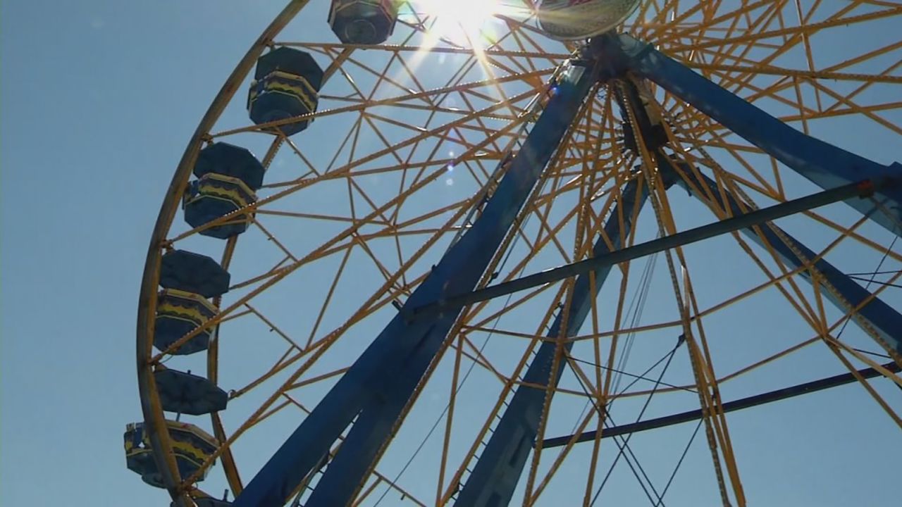 An undated image of a Ferris wheel at the Ozark Empire Fair in Springfield, Missouri.