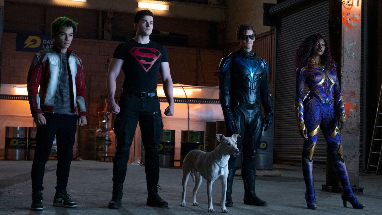The comic-book drama 'Titans' has shifted to HBO Max for its third season.