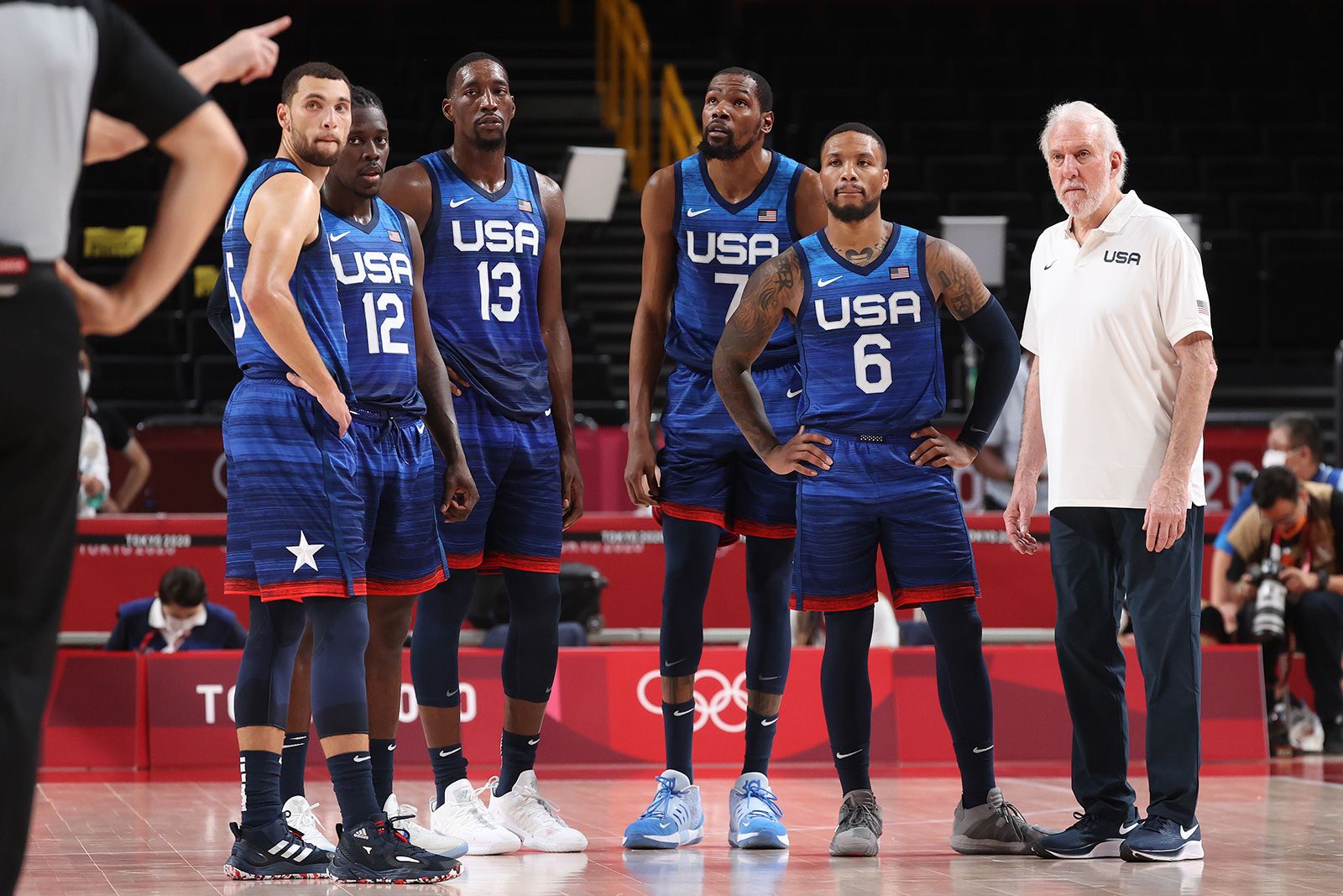 Booker makes Team USA debut in 2021 Summer Olympics loss to France