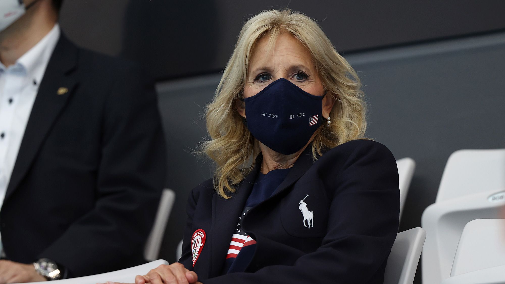 Jill Biden Gets Sporty in Adidas Jersey and Leggings for Soccer Event – WWD