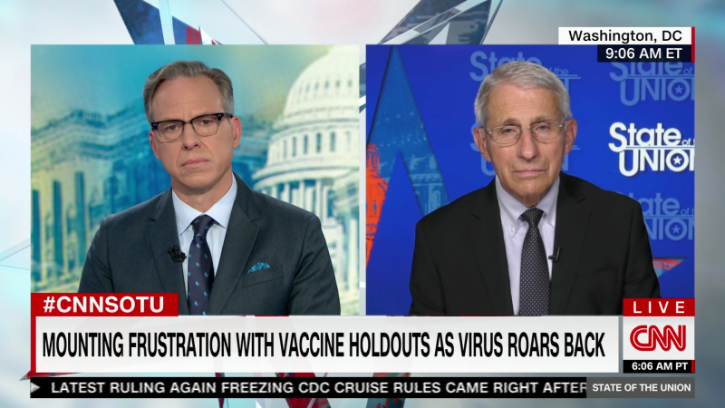 Fauci: 'We're Going In The Wrong Direction' On Covid-19 Cases | CNN ...