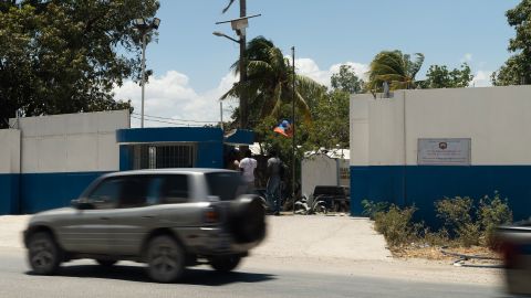 The headquarters of Haiti's judicial police, where key suspects and evidence are being held.
