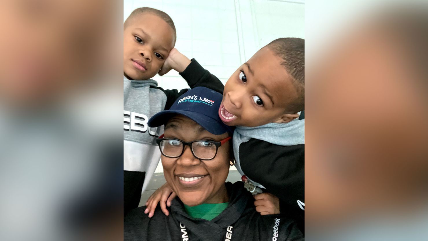 Kimberly Cooley hugged her 6-year-old nephews before the pandemic -- but not anymore.
