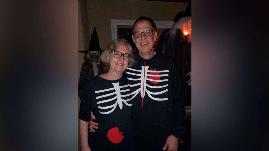 Nancy Marlin, who had a kidney transplant, and Fred Kolkhorst, who had a heart transplant, are "still living a quarantined life." 