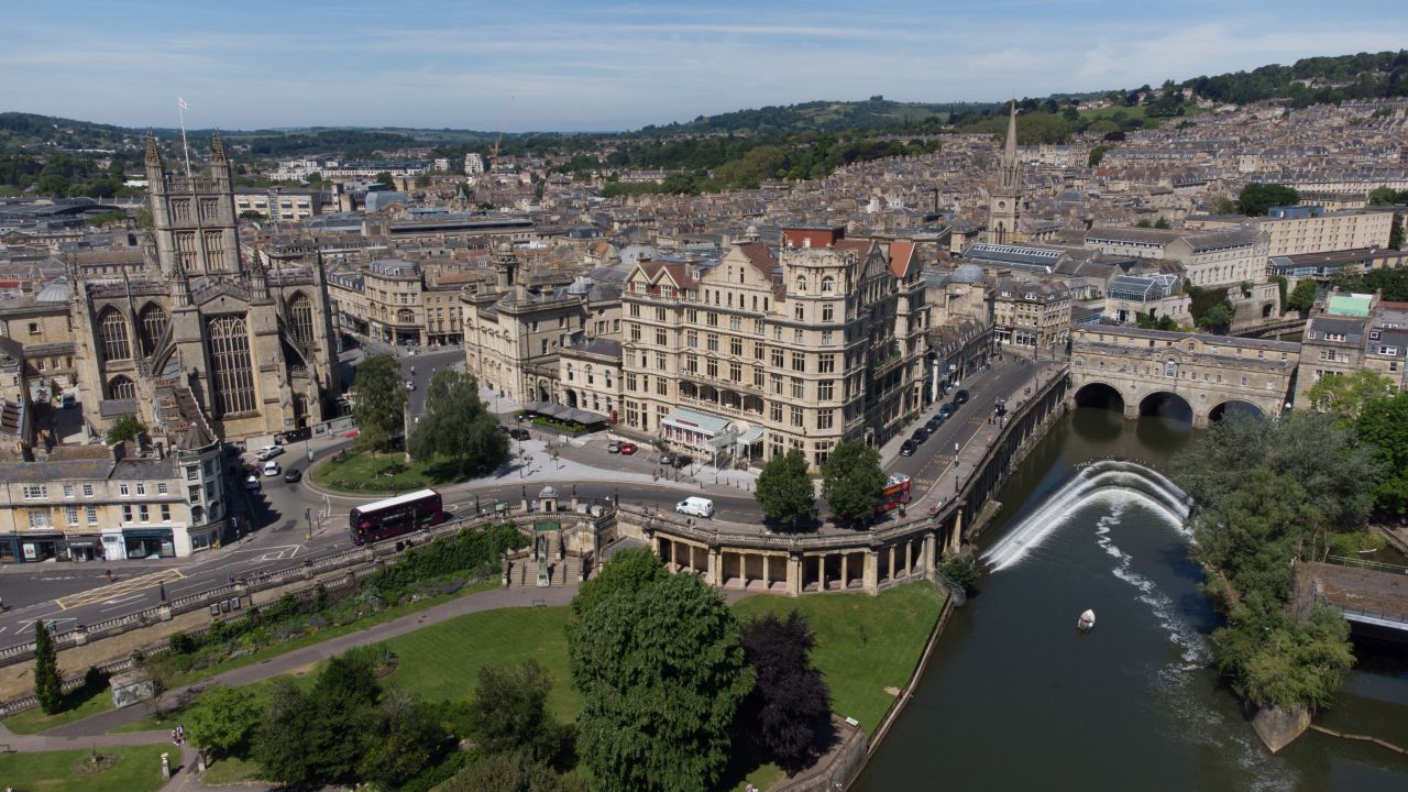 <strong>The Great Spa Towns of Europe:</strong> A series of spa towns across Europe --  including Bath, England, pictured here --made the list as a collective group. The city of Bath has itself been a UNESCO site since 1987.