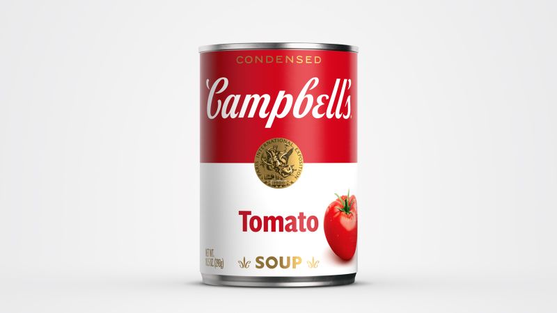 Campbell's soup cans get first redesign in 50 years | CNN ...