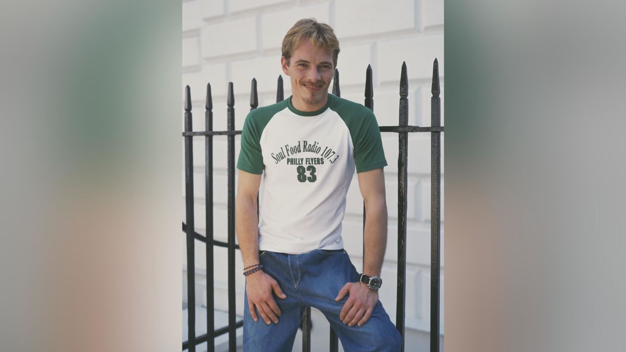 Dieter Brummer, pictured here around 1995, during his time on "Home and Away"