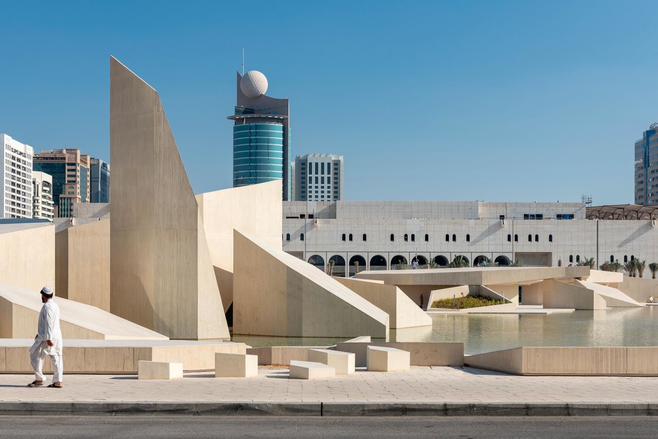 CEBRA Architecture preserved a historic building in Abu Dhabi while reimagining the space around it.