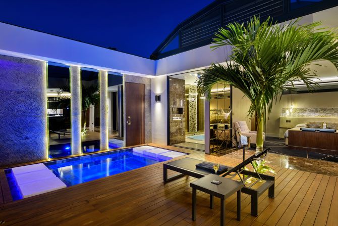 Another real estate group, Evaco, has built the Secret Villas development, which aims to blend homeownership with all the amenities offered at luxury resorts and a dedicated reception desk. 