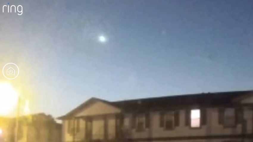 meteor over texas