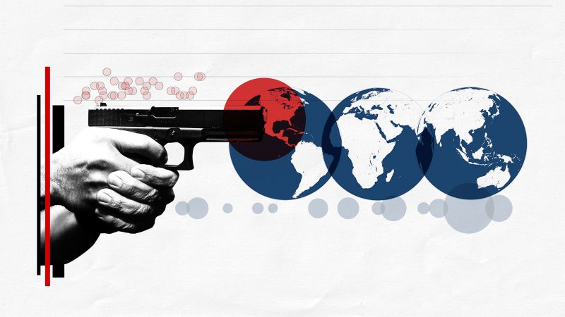 US vs the world Gun culture laws and mass shootings CNN