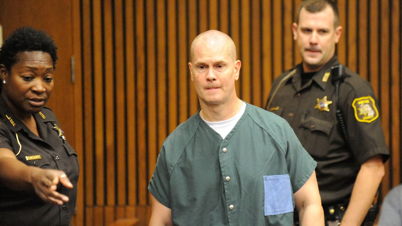 Wershe, 46 at the time, is escorted into a Detroit courtroom in September 2015.