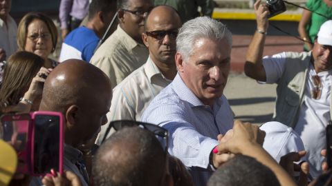 Cuba's President Miguel Diaz-Canel has blamed the US government for unprecedented protests across the island.