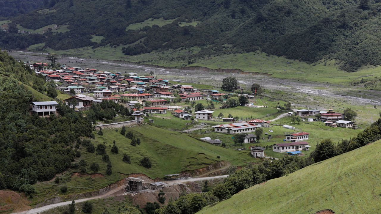 Sakteng village in the far eastern district of Trashigang, Bhutan.