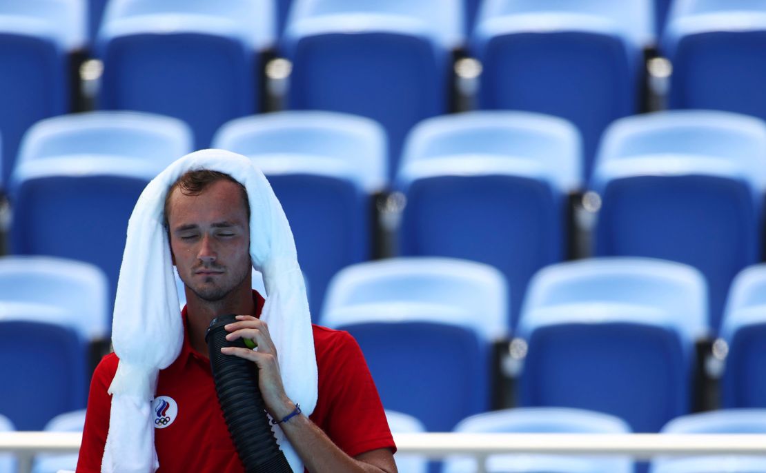 Daniil Medvedev asks who will take responsibility if he dies in Tokyo Olympics' heat and humidity