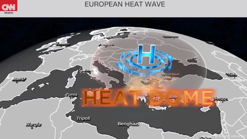 europe heat dome