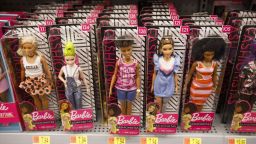 Mattel Barbie dolls US store FILE RESTRICTED