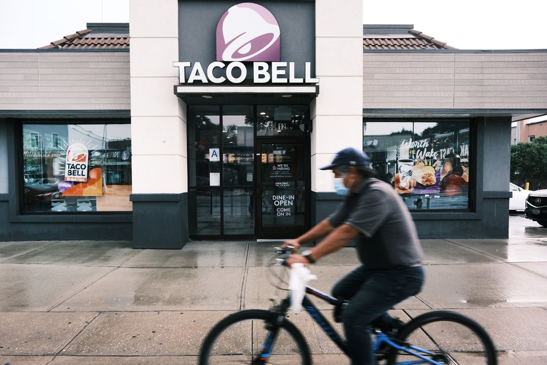 A Taco Bell in New York City.