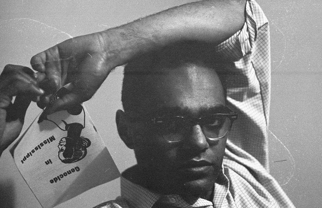 Moses, seen here in New York in 1964, was the recipient of a MacArthur "Genius grant." 