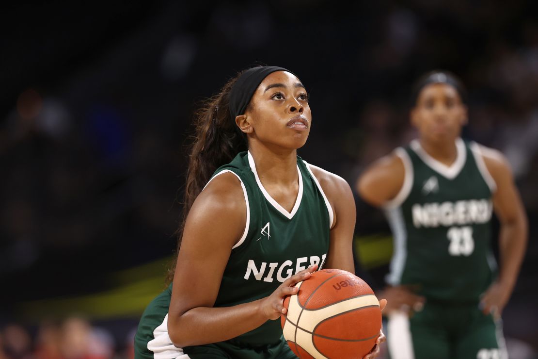 Erica Ogwumike of the Nigeria Womens National Team is one of the many athletes sharing their daily lives and fascinating personal stories during the Olympics. 