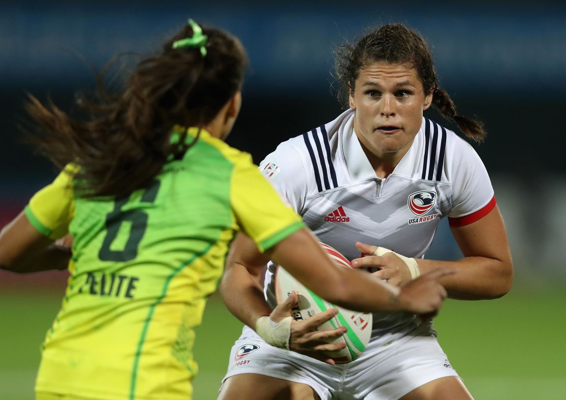 US Olympic rugby player Ilona Maher has gained international fans for her entertaining social media content. 