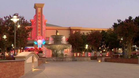 The Edwards theater in Corona, California where the shooting took place.