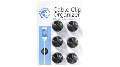Cable Clips Cord Organizer, 6-Pack