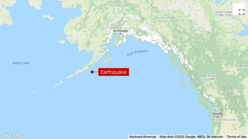 alaska earthquake MAP 0729