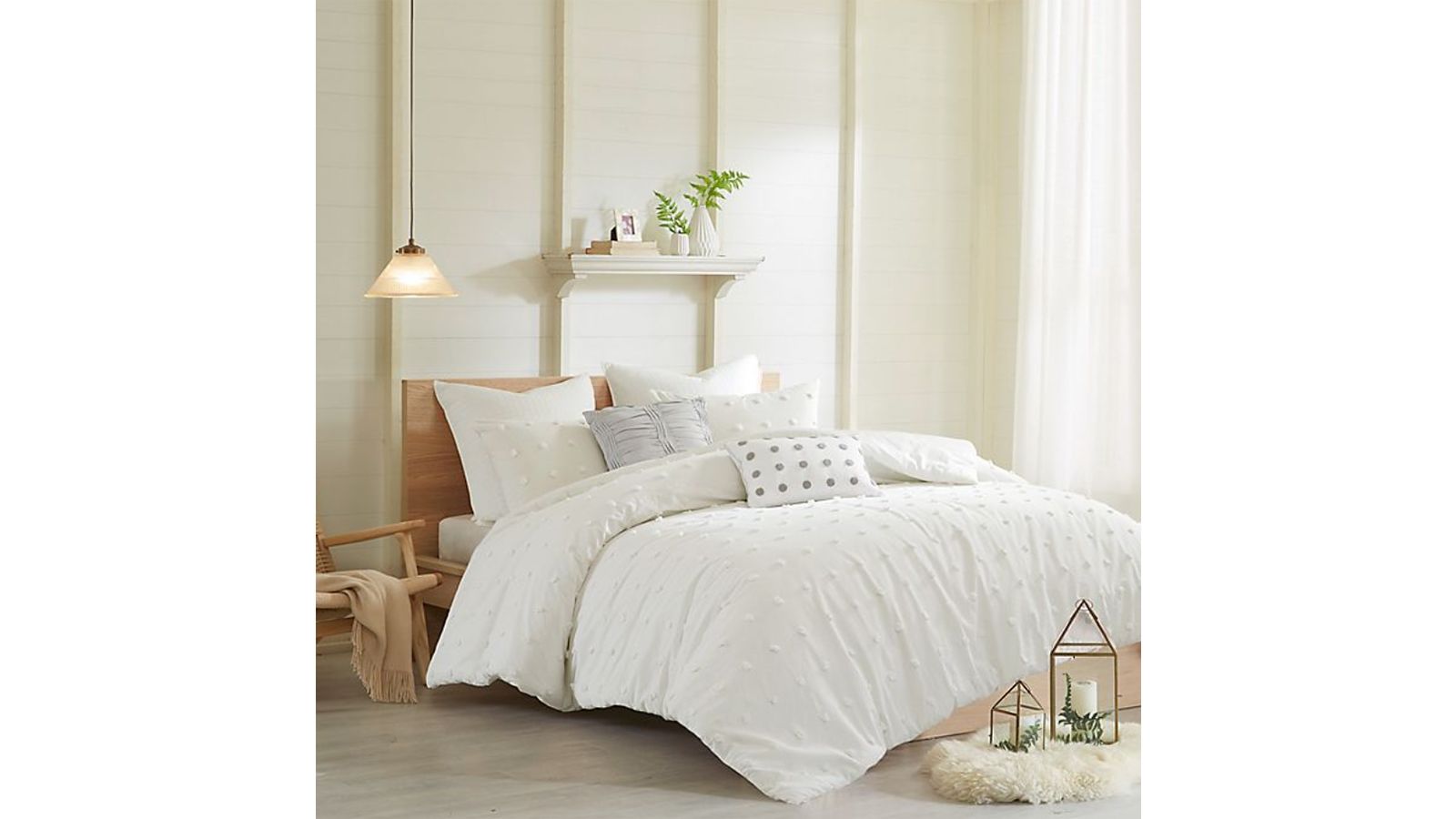 Extra Large Unique Bedding for Twin or Twin XL Bed Desert and Cream Split  Unique Pattern Twin XL Comforter
