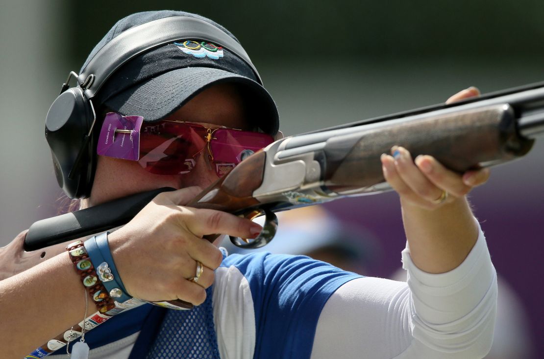 Perilli also competed in London 2012 Olympic Games, where she finished fourth in the women's trap. 